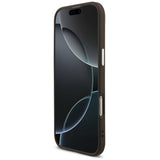 Husa de protectie Guess Hardcase Big 4G Logo Classic Logo (GUHCP17MP4G4SMCW) compatibil cu iPhone 17 Air, Maro