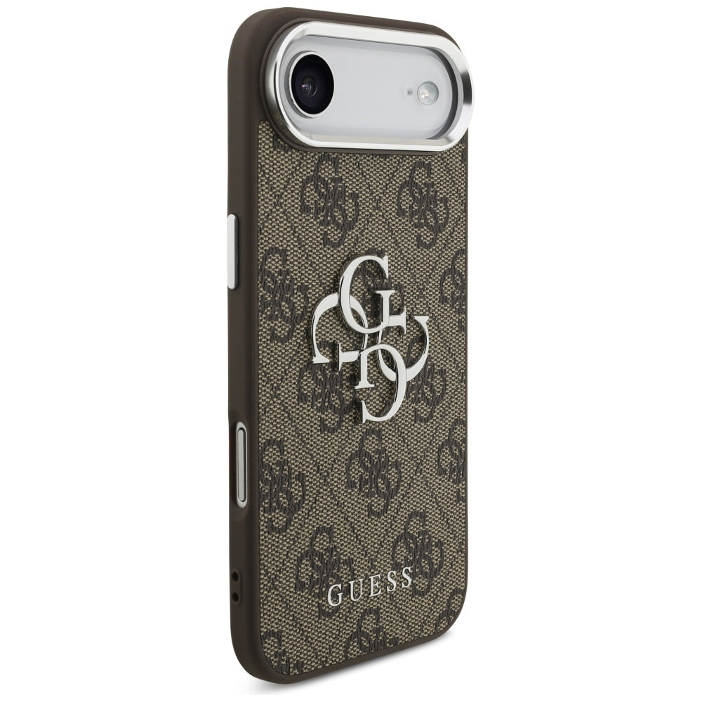 Husa de protectie Guess Hardcase Big 4G Logo Classic Logo (GUHCP17MP4G4SMCW) compatibil cu iPhone 17 Air, Maro