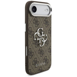 Husa de protectie Guess Hardcase Big 4G Logo Classic Logo (GUHCP17MP4G4SMCW) compatibil cu iPhone 17 Air, Maro