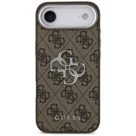 Husa de protectie Guess Hardcase Big 4G Logo Classic Logo (GUHCP17MP4G4SMCW) compatibil cu iPhone 17 Air, Maro