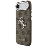 Husa de protectie Guess Hardcase Big 4G Logo Classic Logo (GUHCP17MP4G4SMCW) compatibil cu iPhone 17 Air, Maro