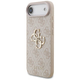 Husa de protectie Guess Hardcase 4G Big Logo (GUHCP17M4GMGPI) compatibil cu iPhone 17 Air, Roz