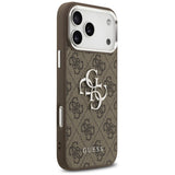 Husa de protectie Guess Hardcase Big 4G Logo Classic Logo (GUHCP17XP4G4SMCW) compatibil cu iPhone 17 Pro Max, Maro