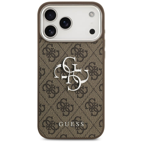 Husa de protectie Guess Hardcase Big 4G Logo Classic Logo (GUHCP17XP4G4SMCW) compatibil cu iPhone 17 Pro Max, Maro