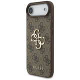 Husa de protectie Guess Hardcase 4G Big Logo (GUHCP17M4GMGBR) compatibil cu iPhone 17 Air, Maro