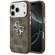 Husa de protectie Guess Hardcase Big 4G Logo Classic Logo (GUHCP17LP4G4SMCW) compatibil cu iPhone 17 Pro, Maro