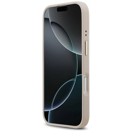 Husa de protectie Guess Hardcase 4G Classic MagSafe (GUHMP17SP4MSEGCP) compatibil cu iPhone 17, Roz