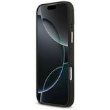 Husa de protectie Guess Hardcase 4G Classic MagSafe (GUHMP17LP4MSEGCK) compatibil cu iPhone 17 Pro, Negru