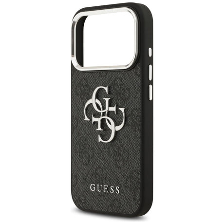 Husa de protectie Guess Hardcase Big 4G Logo Classic Logo (GUHCP17LP4G4SMCK) compatibil cu iPhone 17 Pro, Negru