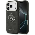 Husa de protectie Guess Hardcase Big 4G Logo Classic Logo (GUHCP17LP4G4SMCK) compatibil cu iPhone 17 Pro, Negru