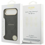 Husa de protectie Guess Hardcase 4G Classic MagSafe (GUHMP17MP4MSEGCK) compatibil cu iPhone 17 Air, Negru