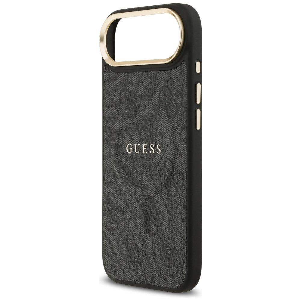 Husa de protectie Guess Hardcase 4G Classic MagSafe (GUHMP17MP4MSEGCK) compatibil cu iPhone 17 Air, Negru