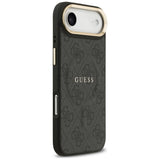 Husa de protectie Guess Hardcase 4G Classic MagSafe (GUHMP17MP4MSEGCK) compatibil cu iPhone 17 Air, Negru