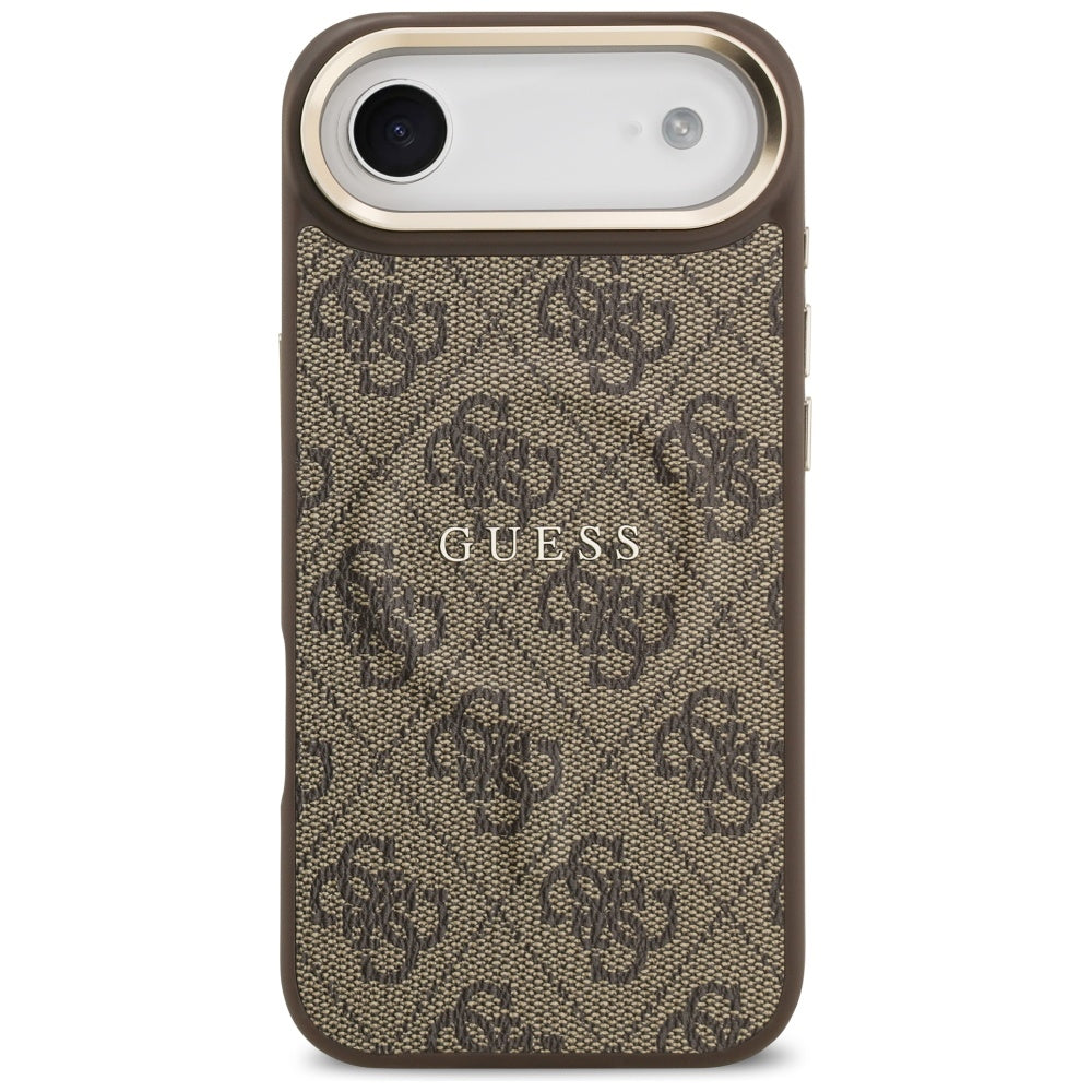 Husa de protectie Guess Hardcase 4G Classic MagSafe (GUHMP17MP4MSEGCW) compatibil cu iPhone 17 Air, Maro