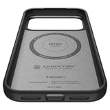 Husa de protectie Spigen Enzo Aramid "T" MagSafe (ACS09906) compatibil cu iPhone 17 Pro Max, Negru