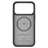 Husa de protectie Spigen Enzo Aramid "T" MagSafe (ACS09958) compatibil cu iPhone 17 Pro, Negru / Silver