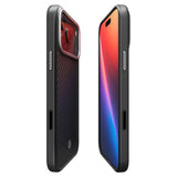 Husa de protectie Spigen Enzo Aramid compatibil cu iPhone 17 Pro Max, Negru