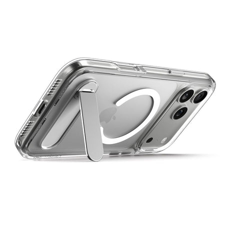 Husa de protectie Spigen Ultra Hybrid S MagSafe (ACS09946) compatibil cu iPhone 17 Pro, Transparent /White