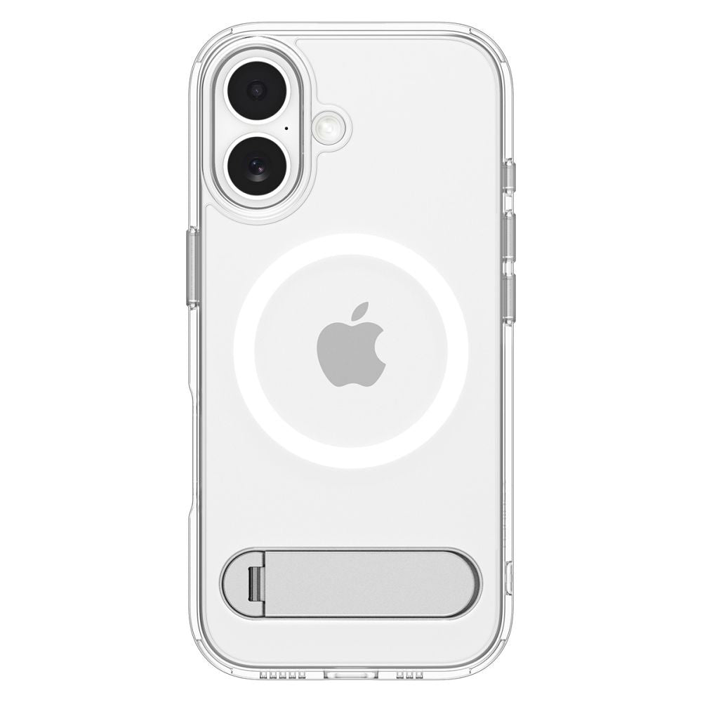 Husa de protectie Spigen Ultra Hybrid S MagSafe (ACS09981) compatibil cu iPhone 17, Transparent /White