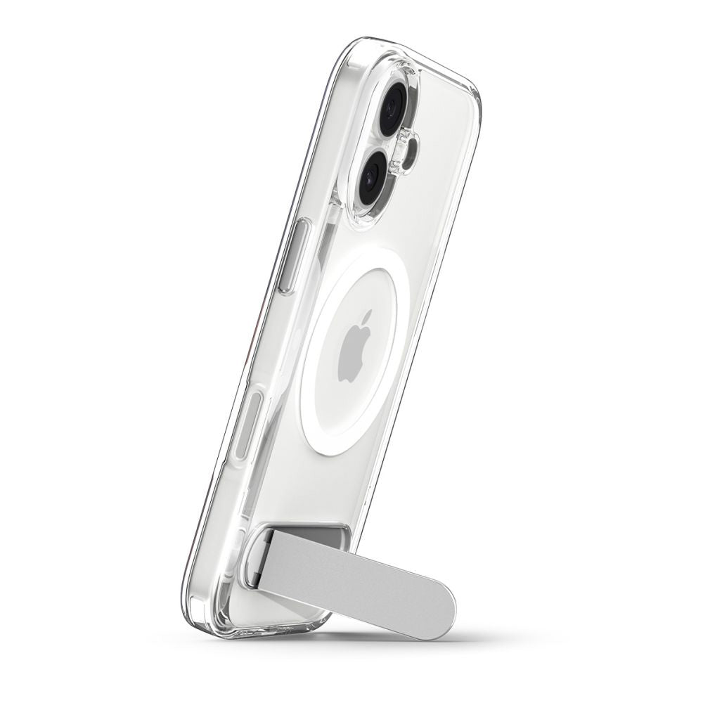 Husa de protectie Spigen Ultra Hybrid S MagSafe (ACS09981) compatibil cu iPhone 17, Transparent /White