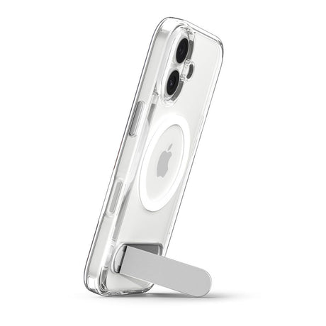 Husa de protectie Spigen Ultra Hybrid S MagSafe (ACS09981) compatibil cu iPhone 17, Transparent /White