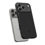 Husa de protectie Spigen Ultra Hybrid T MagSafe (ACS10281) compatibil cu iPhone 17 Pro Max, Negru Mat
