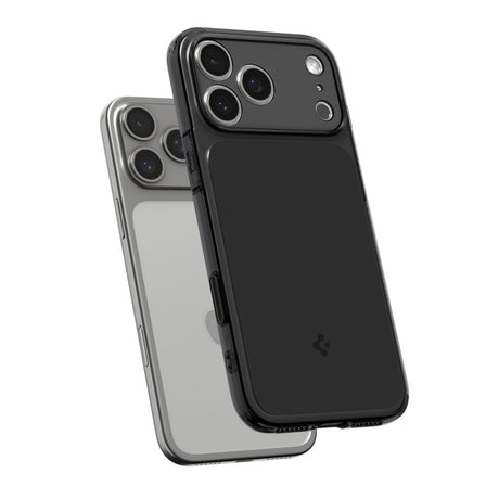 Husa de protectie Spigen Ultra Hybrid T MagSafe (ACS10345) compatibil cu iPhone 17 Pro, Negru Mat