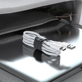 Cablu Acefast (C18-04), USB to Type-C, Fast Charging, 3A, Bend-Resistant, Nylon Braid, 1.2m, Alb