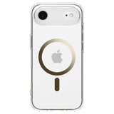 Husa de protectie Spigen Ultra Hybrid MagSafe (ACS10315) compatibil cu iPhone 17 Air, Transparent /Gold