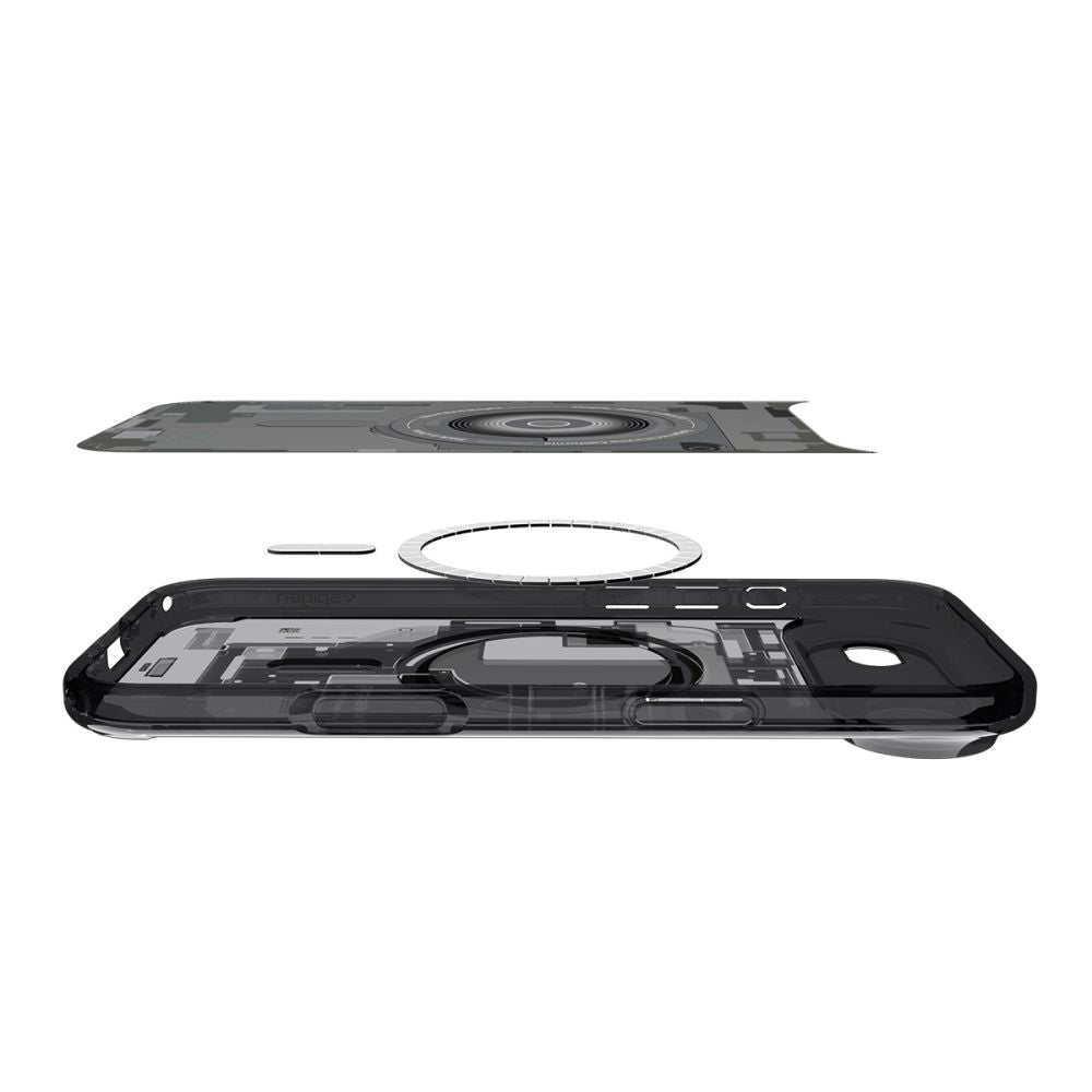 Husa de protectie Spigen Ultra Hybrid Zero One MagSafe (ACS10320) compatibil cu iPhone 17 Air, Negru