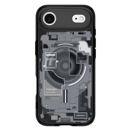 Husa de protectie Spigen Ultra Hybrid Zero One MagSafe (ACS10320) compatibil cu iPhone 17 Air, Negru