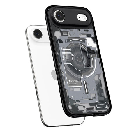 Husa de protectie Spigen Ultra Hybrid Zero One MagSafe (ACS10320) compatibil cu iPhone 17 Air, Negru