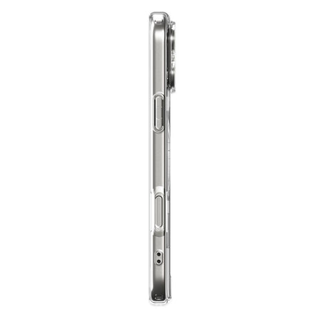 Husa de protectie Spigen Ultra Hybrid Zero One MagSafe (ACS10288) compatibil cu iPhone 17 Pro Max, Titanium Natural