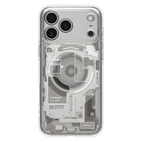 Husa de protectie Spigen Ultra Hybrid Zero One MagSafe (ACS10288) compatibil cu iPhone 17 Pro Max, Titanium Natural