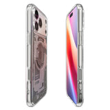 Husa de protectie Spigen Ultra Hybrid Zero One MagSafe (ACS10288) compatibil cu iPhone 17 Pro Max, Titanium Natural
