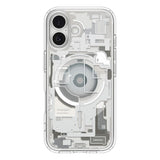 Husa de protectie Spigen Ultra Hybrid Zero One MagSafe (ACS10386) compatibil cu iPhone 17, Titanium Natural