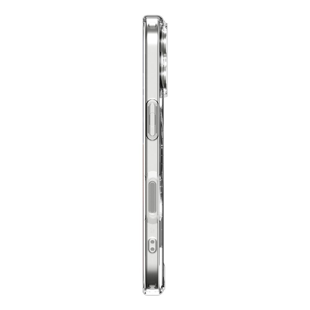 Husa de protectie Spigen Ultra Hybrid Zero One MagSafe (ACS10386) compatibil cu iPhone 17, Titanium Natural