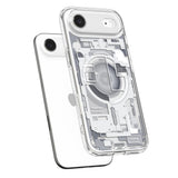 Husa de protectie Spigen Ultra Hybrid Zero One MagSafe (ACS10318) compatibil cu iPhone 17 Air, Alb