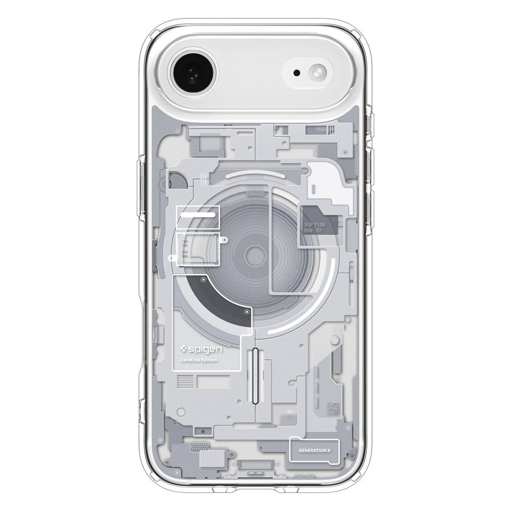 Husa de protectie Spigen Ultra Hybrid Zero One MagSafe (ACS10318) compatibil cu iPhone 17 Air, Alb