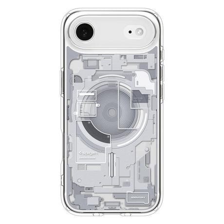 Husa de protectie Spigen Ultra Hybrid Zero One MagSafe (ACS10318) compatibil cu iPhone 17 Air, Alb