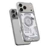 Husa de protectie Spigen Ultra Hybrid Zero One MagSafe (ACS10287) compatibil cu iPhone 17 Pro Max, Alb