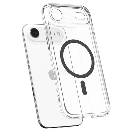 Husa de protectie Spigen Ultra Hybrid MagSafe (ACS10314) compatibil cu iPhone 17 Air, Transparent /Graphite