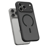 Husa de protectie Spigen Ultra Hybrid MagSafe (ACS10285) compatibil cu iPhone 17 Pro Max, Frost Black