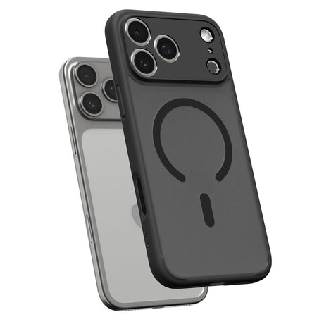 Husa de protectie Spigen Ultra Hybrid MagSafe (ACS10349) compatibil cu iPhone 17 Pro, Frost Black