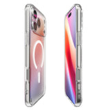 Husa de protectie Spigen Ultra Hybrid MagSafe (ACS10286) compatibil cu iPhone 17 Pro Max, Frost White