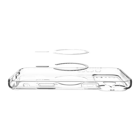 Husa de protectie Spigen Ultra Hybrid MagSafe (ACS10286) compatibil cu iPhone 17 Pro Max, Frost White