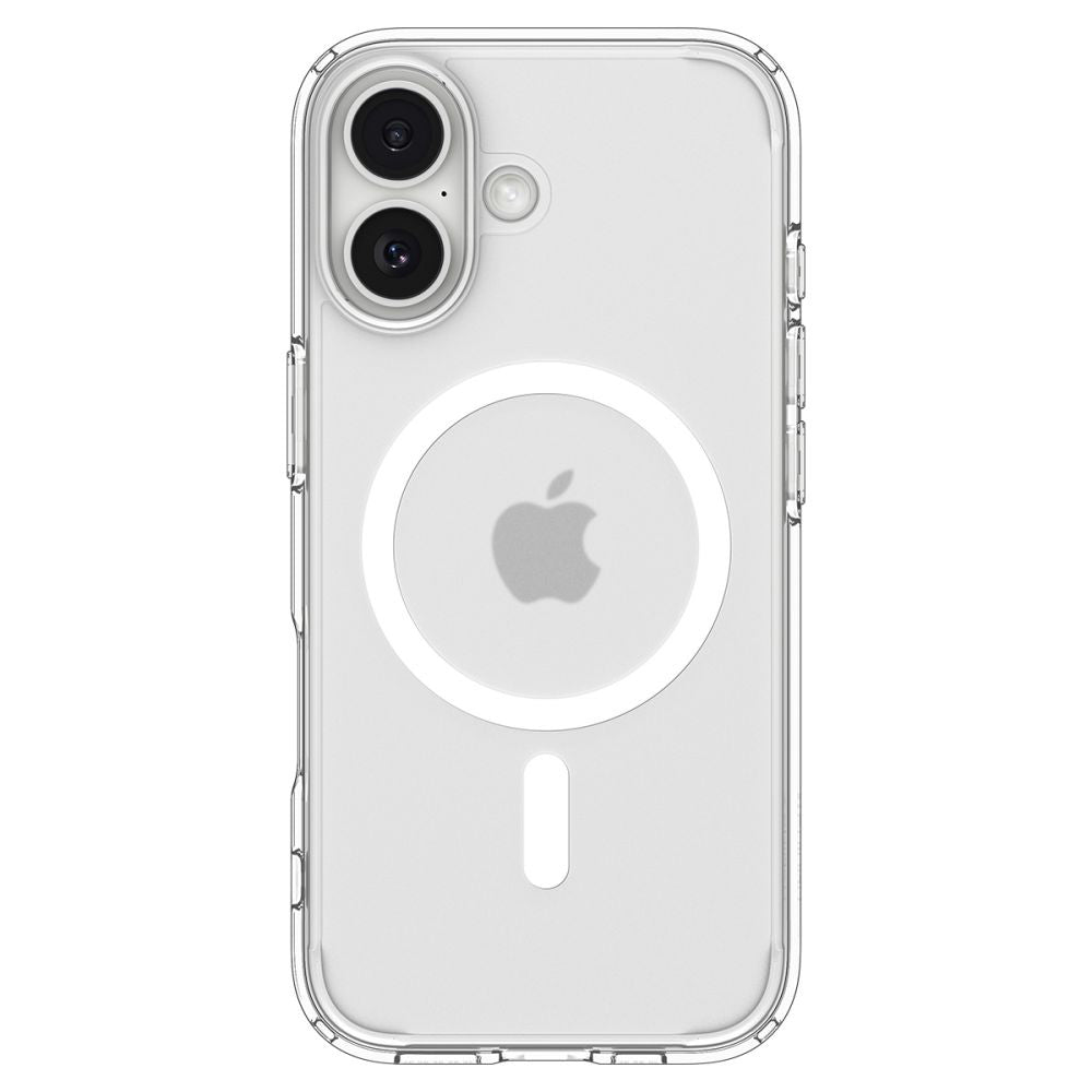 Husa de protectie Spigen Ultra Hybrid MagSafe (ACS10384) compatibil cu iPhone 17, Frost White