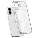 Husa de protectie Spigen Ultra Hybrid MagSafe (ACS10384) compatibil cu iPhone 17, Frost White