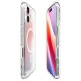 Husa de protectie Spigen Ultra Hybrid MagSafe (ACS10384) compatibil cu iPhone 17, Frost White