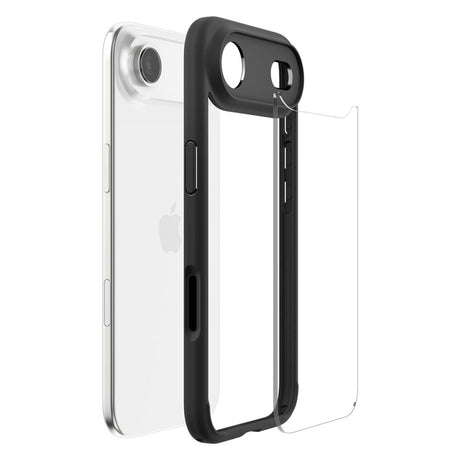 Husa de protectie Spigen Ultra Hybrid (ACS10310) compatibil cu iPhone 17 Air, Negru Mat